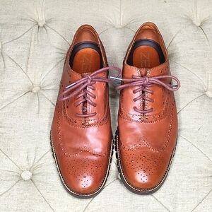 Men's Cole haan size 10 and 1/2 Grand zero Brown dress shoe